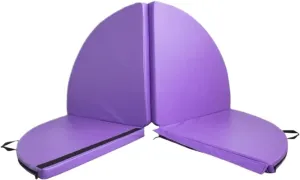 Folding Pole Dance Mat Adults Foldable Yoga Mat for Workout Outdoor Home Gym