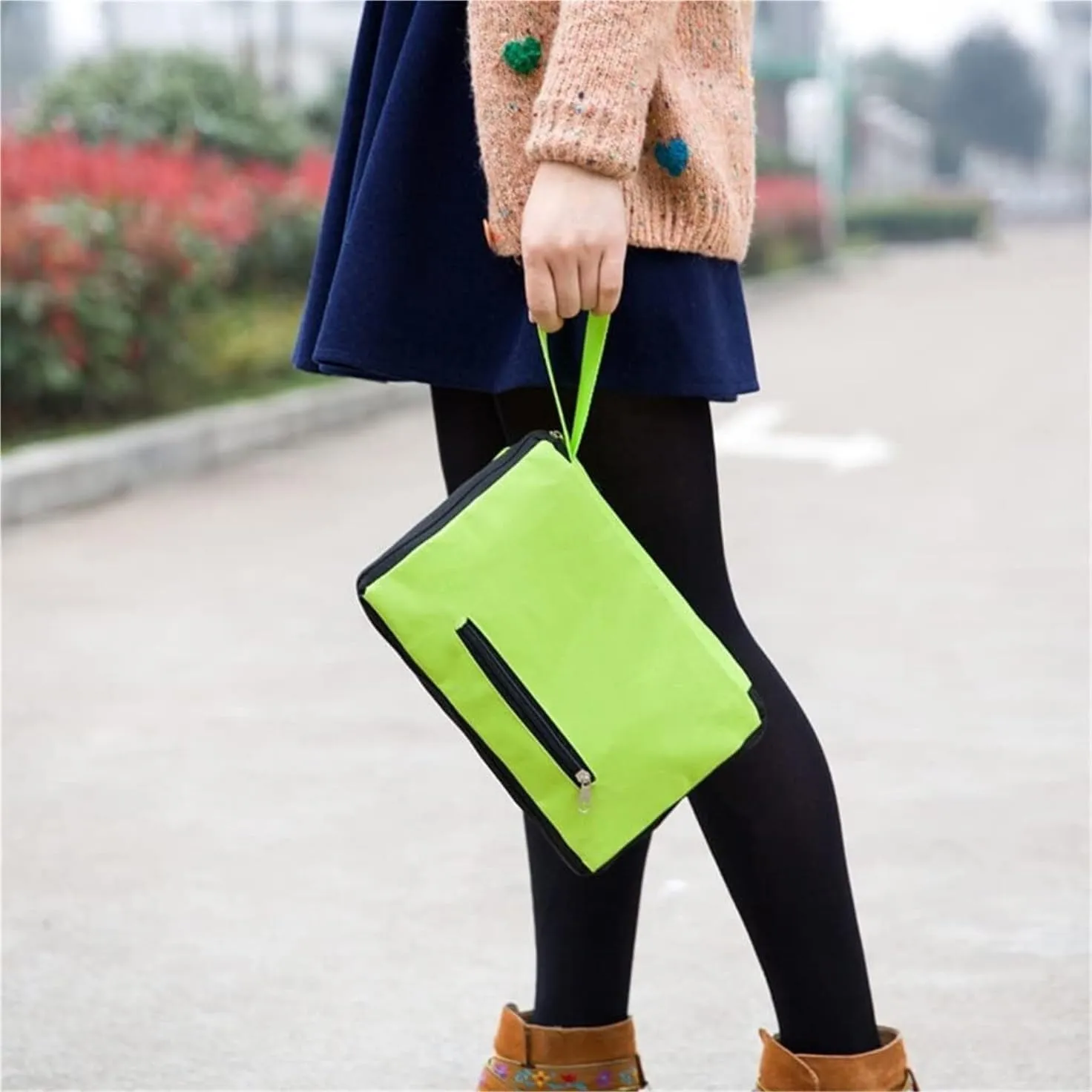 Folding Shopping Cart, Folding Shopping Bag Shopping Buy Food Trolley Bag On Wheels Bag Buy Vegetables Shopping Organizer Grocery Utility Carts(Green)