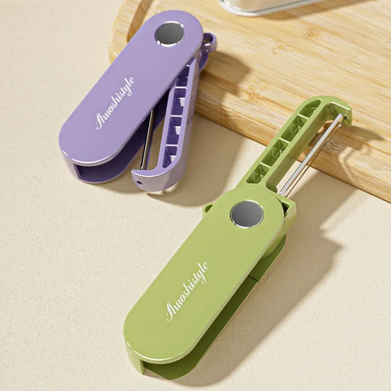 Folding Stainless Steel Peeler – Portable & Multi-Purpose Kitchen Tool