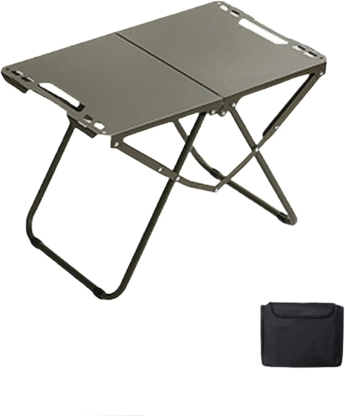 Folding Table Camping Dining Table, Lightweight Fold Up Rectangle Outdoor Side Tables for Patio Picnic Party Beach Patio Grill Bistro Balcony RV Fishing