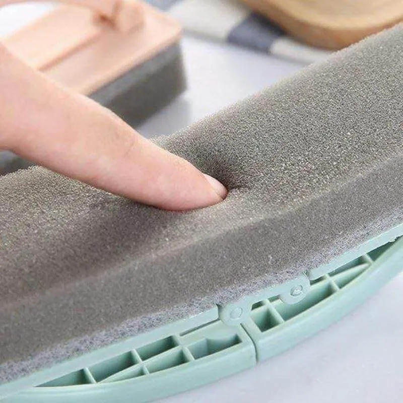 Folding Wiper Brush - Multi-Purpose Cleaning Tool with Handle