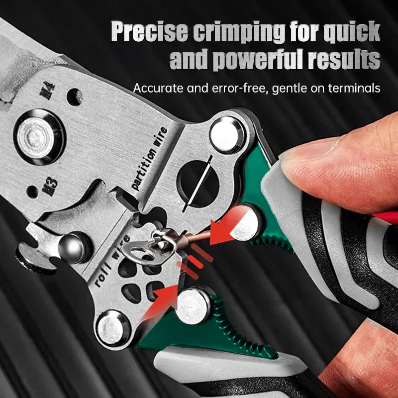 Folding wire strippers