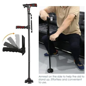 Friendly assistance Automated Cane Walking Foldable