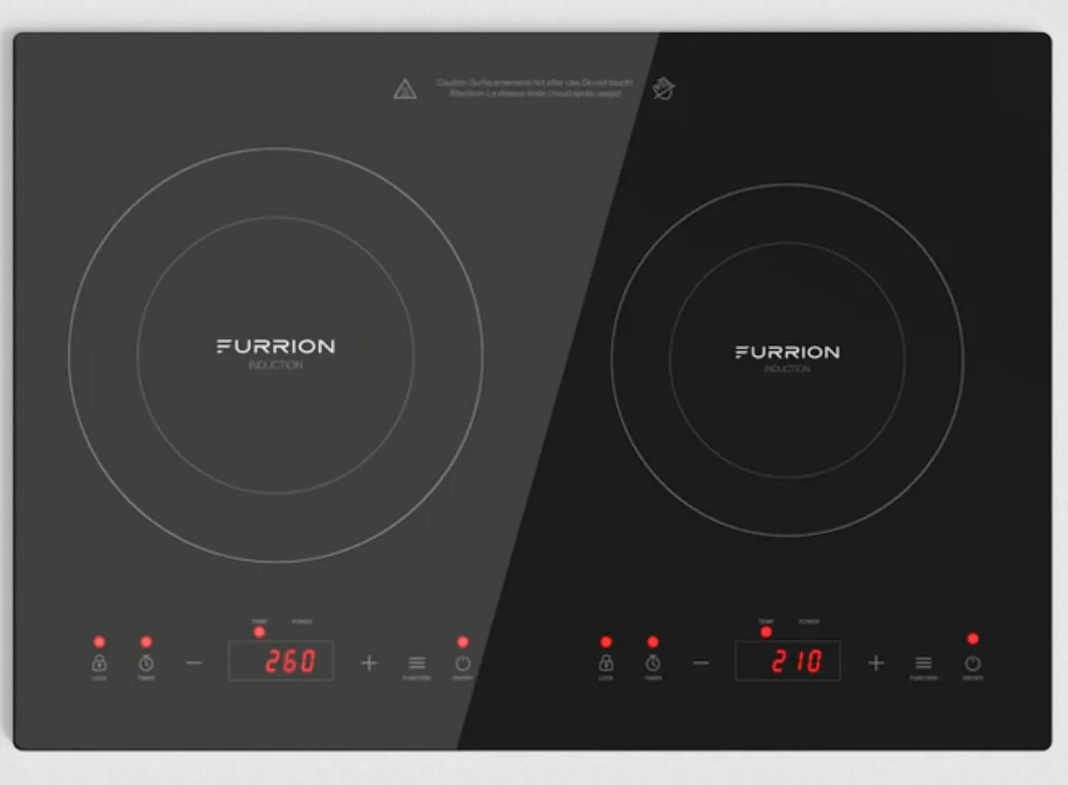 Furrion 2021128858 21 1800w Dual Burner Induction