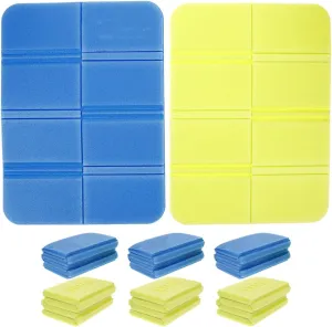 GANAZONO 8pcs Foldable Foam Cushion Folding Mat Camp Seat Cushion Camping Cushion Picnic Mat Camping Mat Waterproof Cushion Xpe Cushion Picnic Blanket Cushion for Picnic