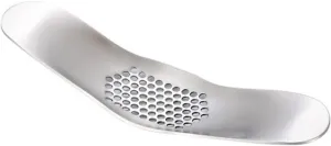 Garlic Rocker Crusher Mincer Press Dishwasher Safe, Stainless Steel