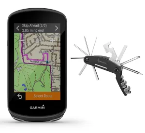 Garmin Edge 1030 Plus GPS Cycling Computer with included Wearable4U Bike Multi Tool Bundle