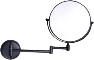 GATSUN 8 inch Wall Mounted Magnifying Extend Sturdy Double Sided Adjustable Cosmetic Mirror Bathroom Shaving Vanity Mirror-7X /3X