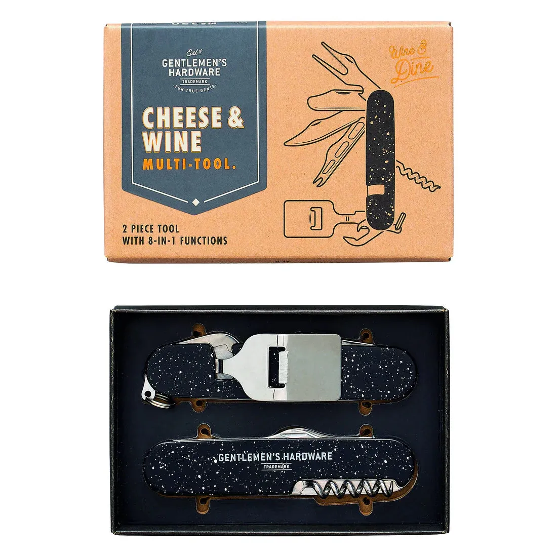 Gentlemen's Hardware - Cheese & Wine Tool