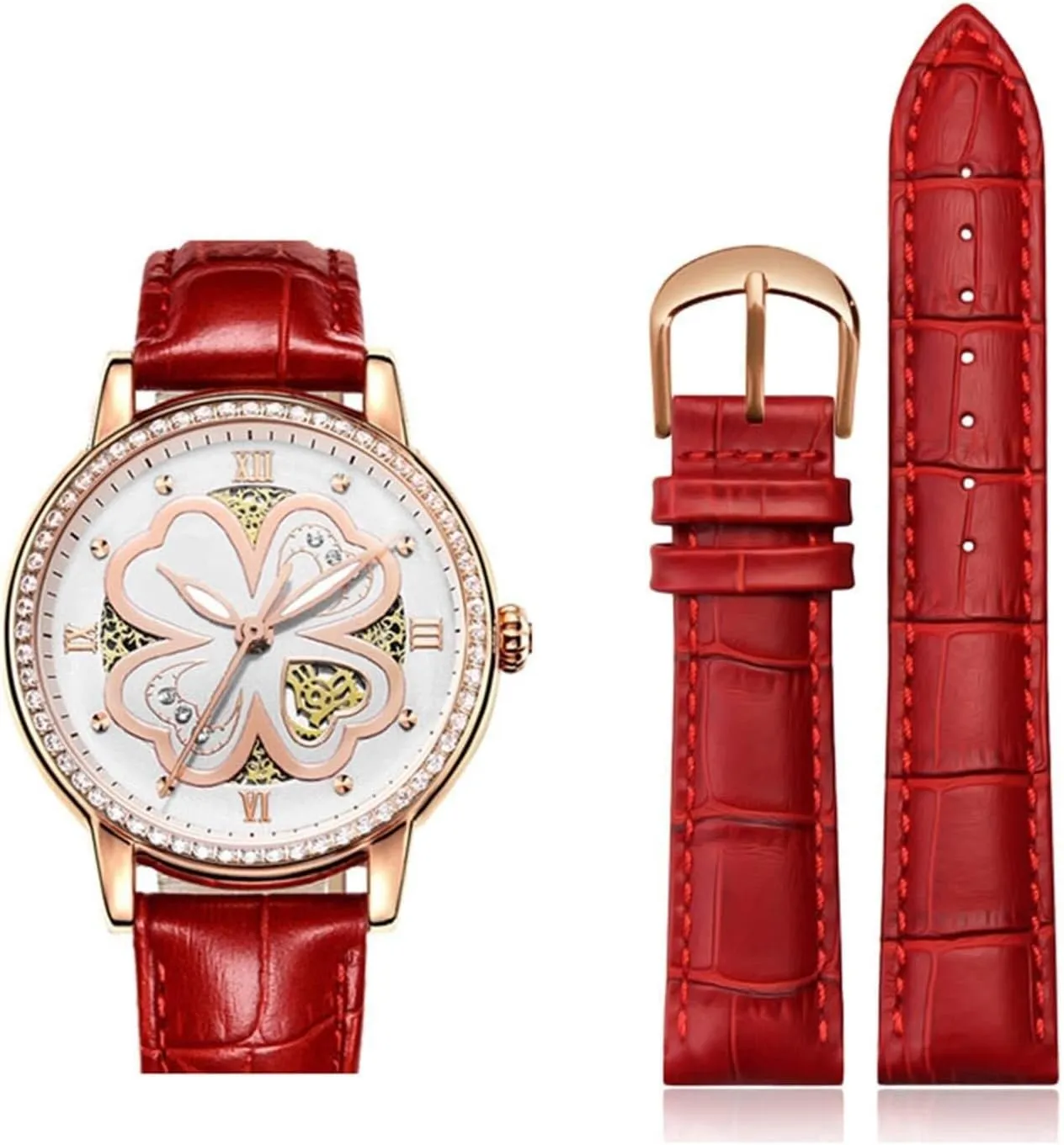 Genuine Leather Bracelet for Brand Woman Multicolor Watch Strap