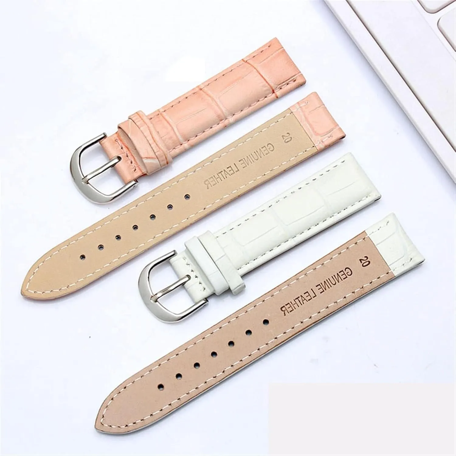 Genuine Leather Bracelet for Brand Woman Multicolor Watch Strap