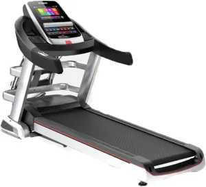 GeRRiT Folding Treadmills Treadmills, Foldable Electric Runninghines, Treadmills for Home, Multi-Function Treadmills, Home 10.1-Inch High-Definition Smart