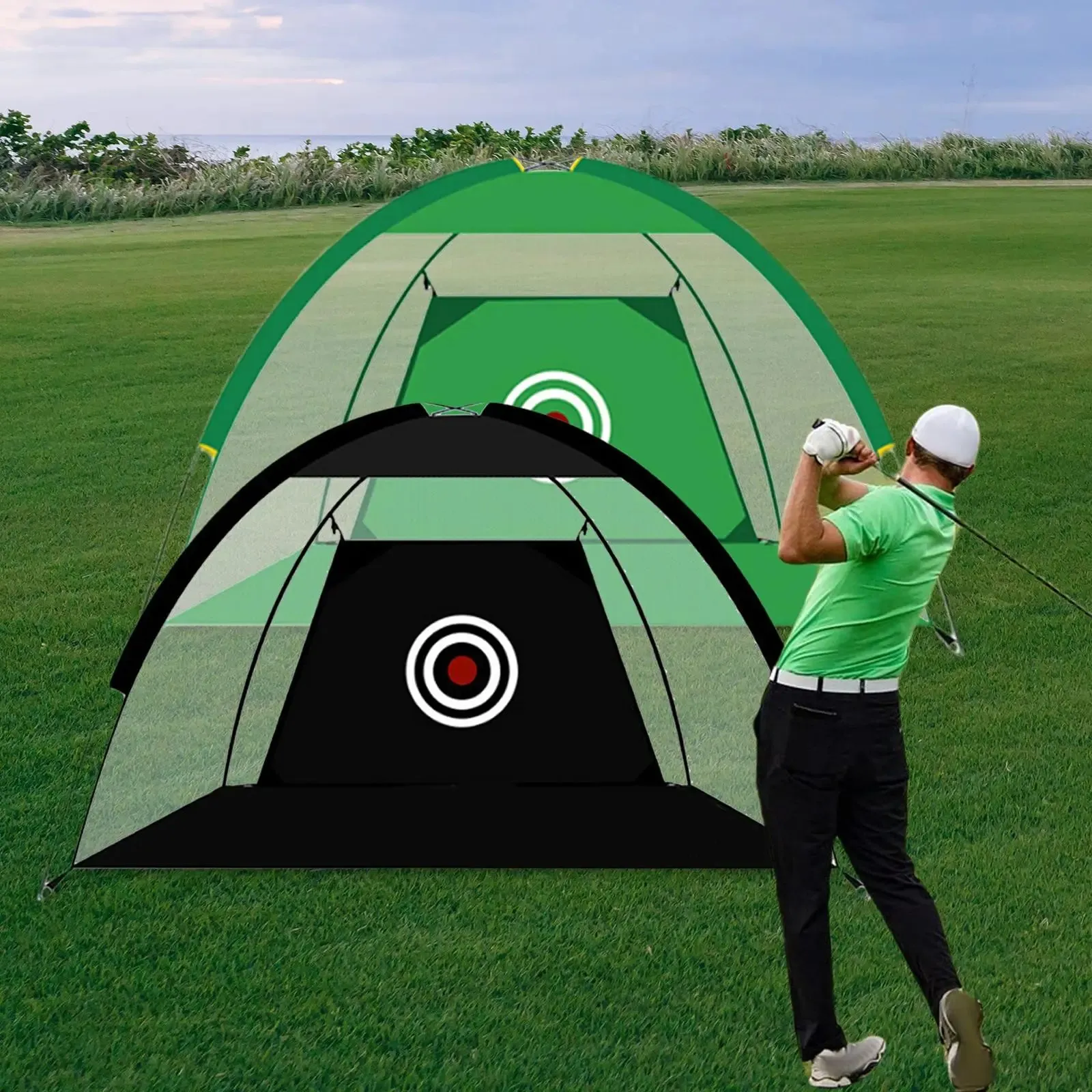Golf Practice Net  Foldable Hitting Net for Home & Office