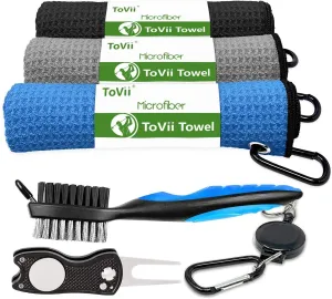 Golf Towel & Accessories Kit