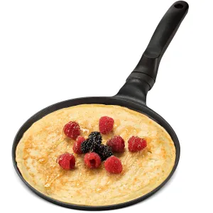 Gourmex Black Nonstick Crepe Pan 24cm 1pc