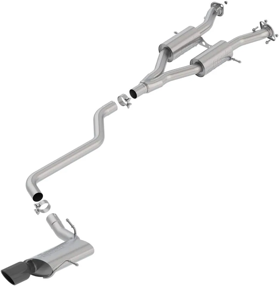 Grand Cherokee 2014 2018 Cat Back Exhaust S Type