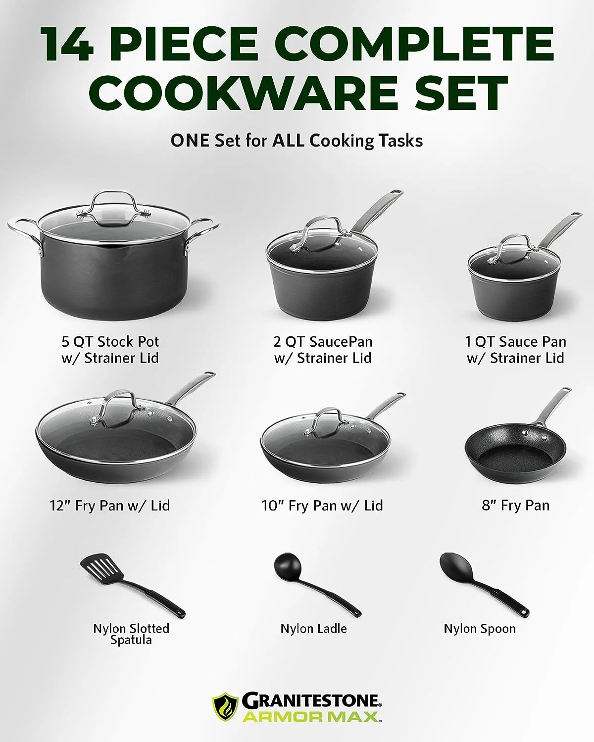 Granitestone Armor Max 14 Piece Set