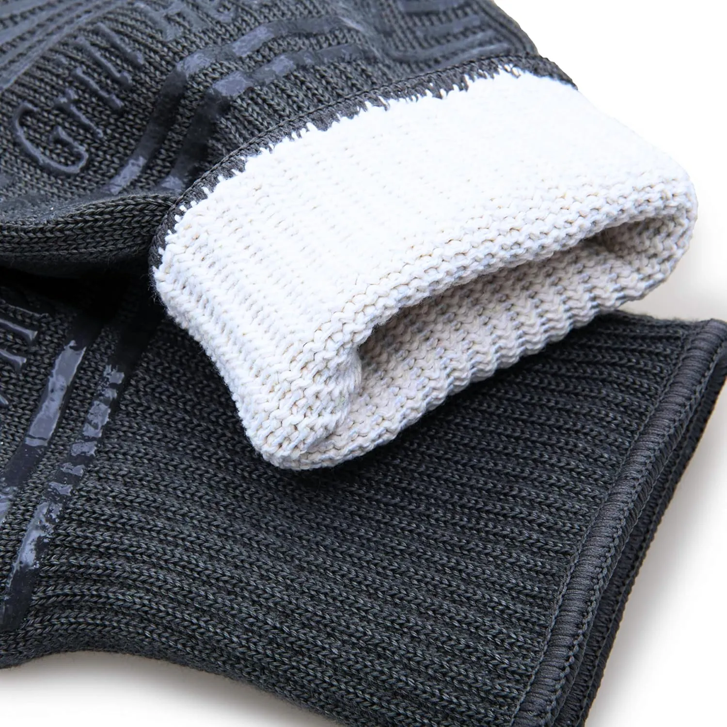 GRILL HEAT AID Premium Grill Gloves Heat Proof for Grilling - BBQ Gloves 1472°F Heat-Resistant Oven Mitts with Fingers for Cooking, Baking Pizza in Oven, Fire Gloves for Barbecue, Smoker, Campfire