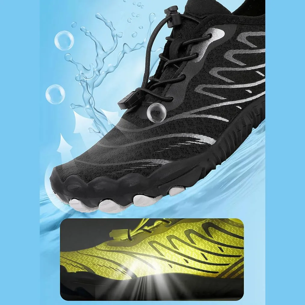 Grounding Shoes Grounded Barefoot Womens Mens Pro-Healthy & Non-Slip Footwear Wide Toe Box Hiking Sneakers