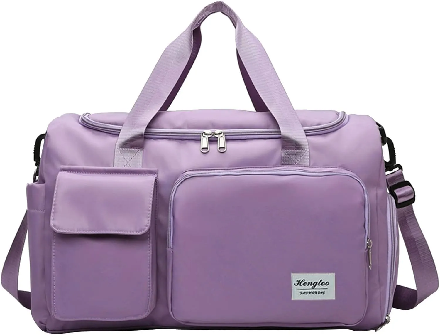 Gym Bag Women with Shoes Compartment,28L Travel Duffel Bags,Large Overnight Bag for Travel Workout Sports Yoga