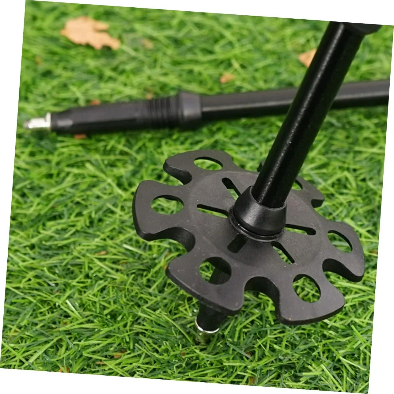 Happyyami Alpenstock Snowflake Pole Protective Cover Mud Guard Pad Hiking Poles Tip Trekking Pole Caps Ends