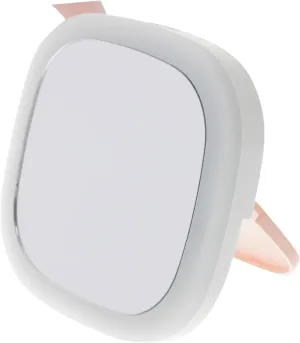 Happyyami Outdoor Portable Led Makeup Mirror Compact Double-Sided Mirror for Women USB Rechargeable Lightweight Travel-Friendly for Handbag Purse for