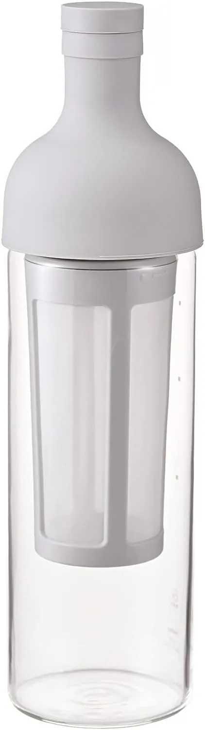 Hario Cold Brew Coffee Wine Bottle, 700ml, Pale Grey