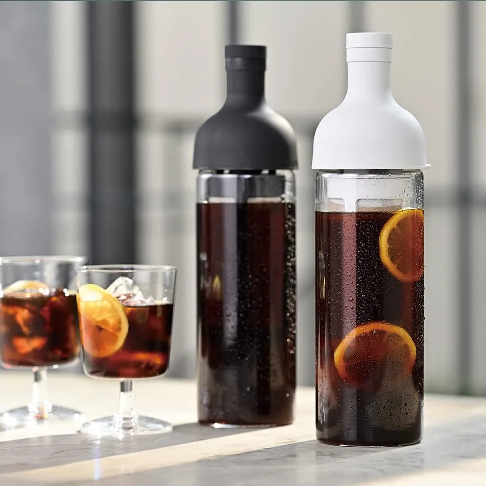 Hario Cold Brew Coffee Wine Bottle, 700ml, Pale Grey