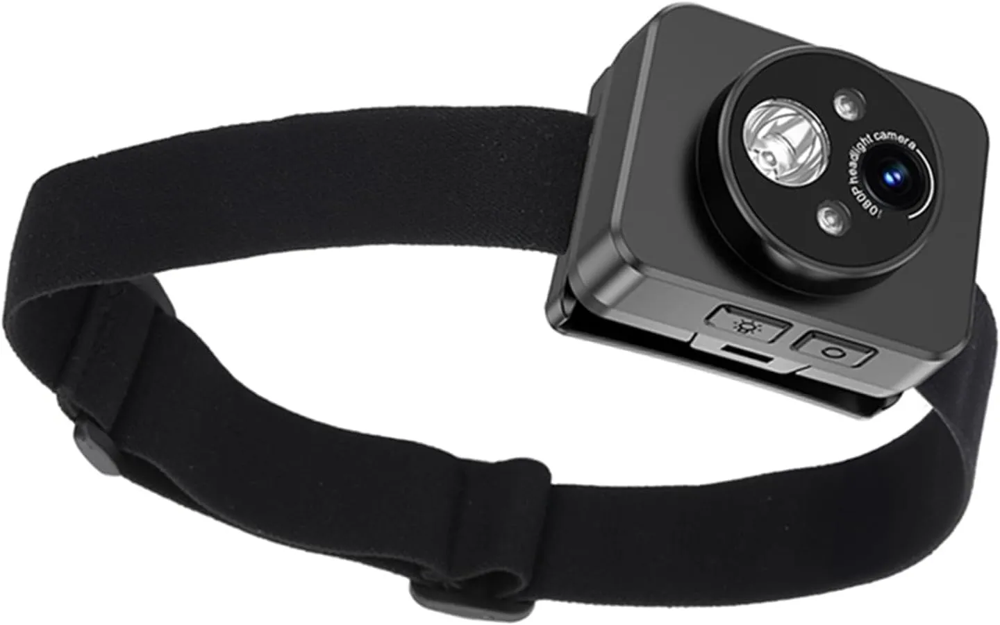 Head Mounted Camera 120°Wide Angles Night Sights Headlamp Headlights for Motorcycling Adventure