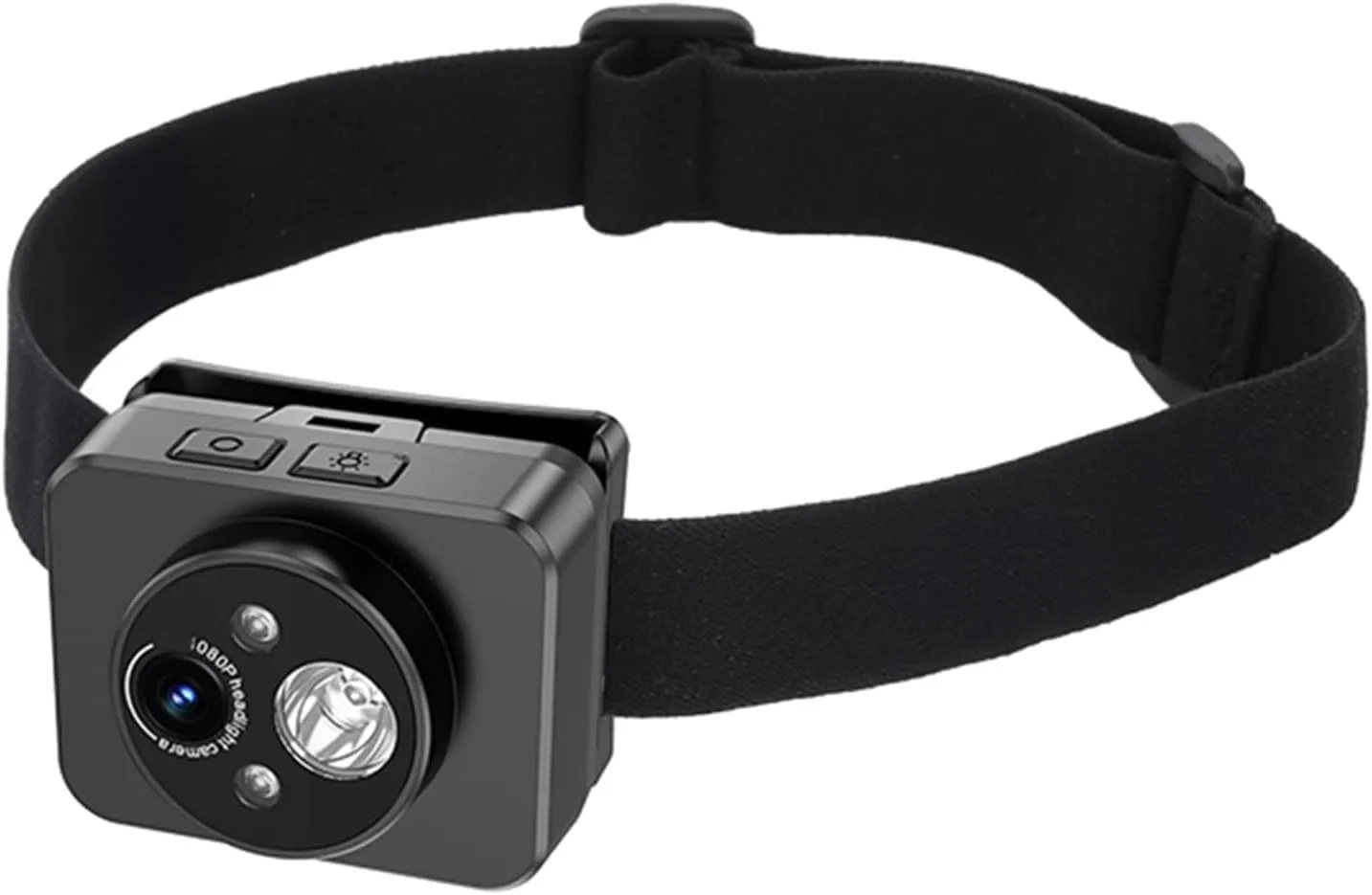 Head Mounted Camera 120°Wide Angles Night Sights Headlamp Headlights for Motorcycling Adventure