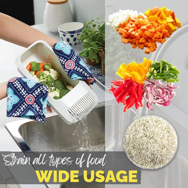 Heat-resistant Microwave Pasta Strainer