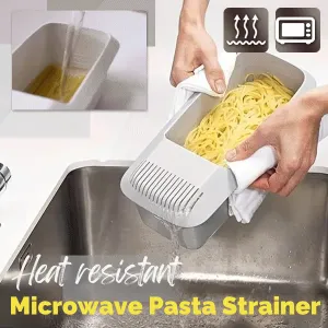 Heat-resistant Microwave Pasta Strainer
