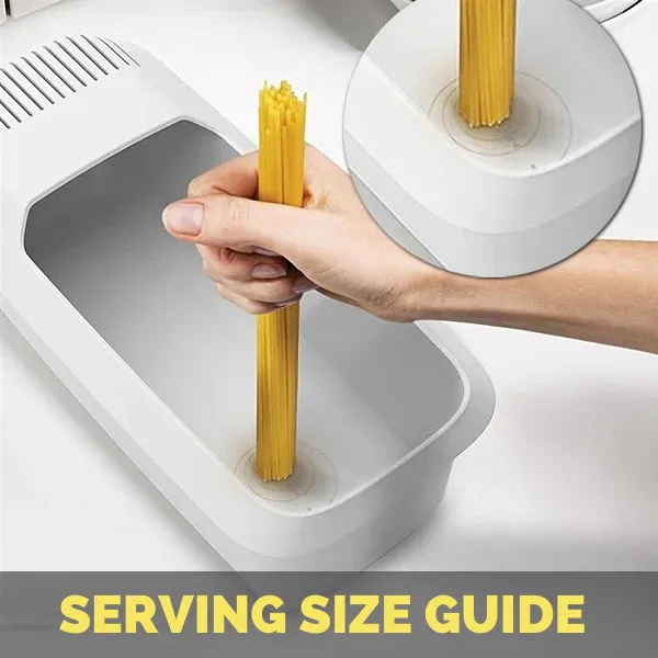 Heat-resistant Microwave Pasta Strainer