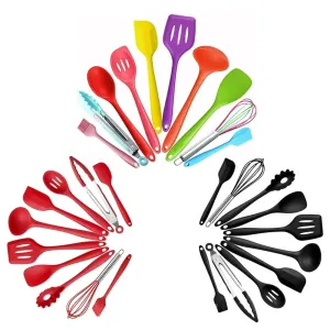 Heat-Resistant Silicone Cookware 10 pcs Set