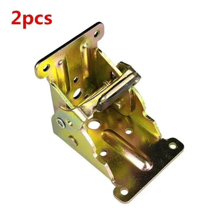 Heavy-Duty Foldable Self-Locking Hinges - Pack of 2
