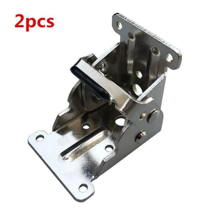 Heavy-Duty Foldable Self-Locking Hinges - Pack of 2