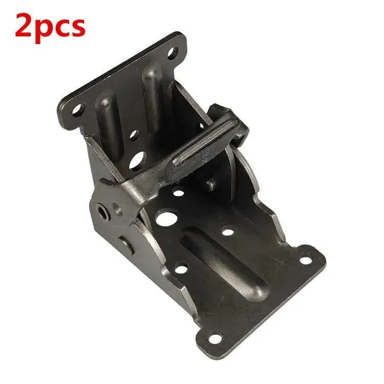 Heavy-Duty Foldable Self-Locking Hinges - Pack of 2
