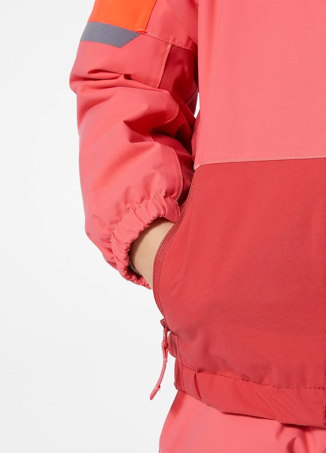 Helly-Hansen Rider 2.0 Insulated Ski Jacket for Kids - Waterproof, Breathable, Neon, Reflective, Recycled Materials