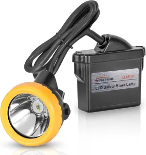 High Lumens Safety 1 2 LED Superbright Mining Light Waterproof Mining Headlamp Headlight KL6M(H) Explosion Proof Cap Light Hunting Camping Head Torch