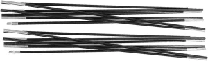 HighStrength Elastic 3.96M Fiberglass Camping Tent Pole Bars Kit, Easy Fix to Ground, Foldable Support Rods for Spare/Replacement, Lightweight