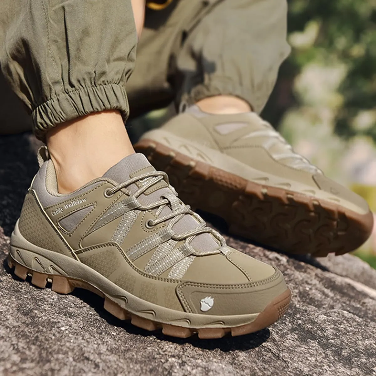Hiking Shoes Mens Waterproof Mountain Trekking Shoes Women Breathable Walking Shoes Outdoor Sports Winter Boots