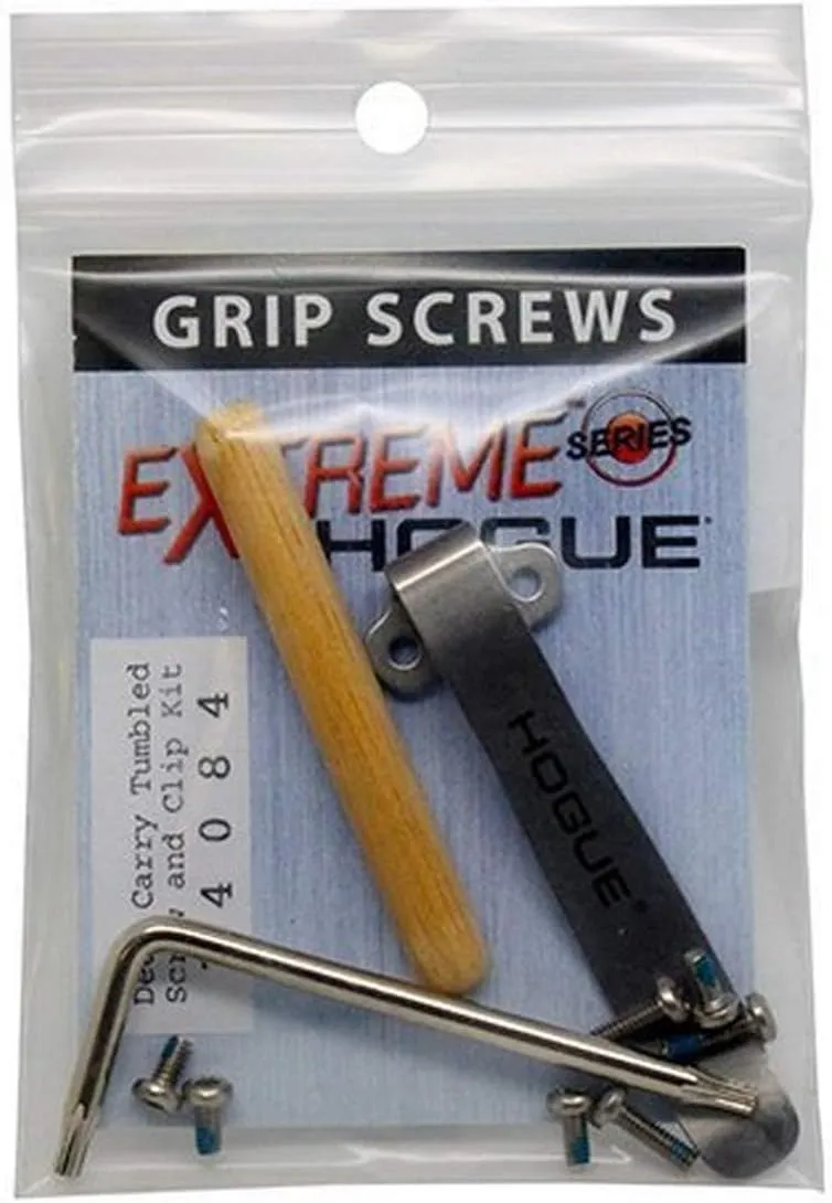 Hogue 34084 Deep Carry Clip & Torx Screw Kit, Stainless Steel