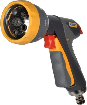 HOZELOCK - Multi-Jet Spray Gun Pro : For Intensive Use, Multi-task Gun, Ergonomic, Comfortable to Use and Robust, Lockable and Flow-controlled: 7 Spray Patterns [2694 0000]
