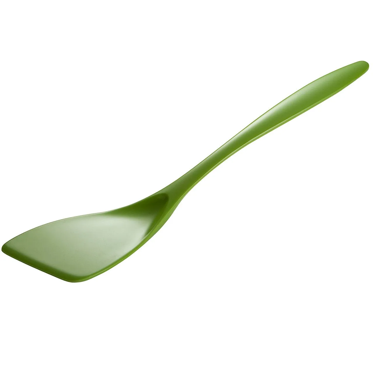 Hutzler 12.5 Inch Melamine Angled Solid Turner Spatula