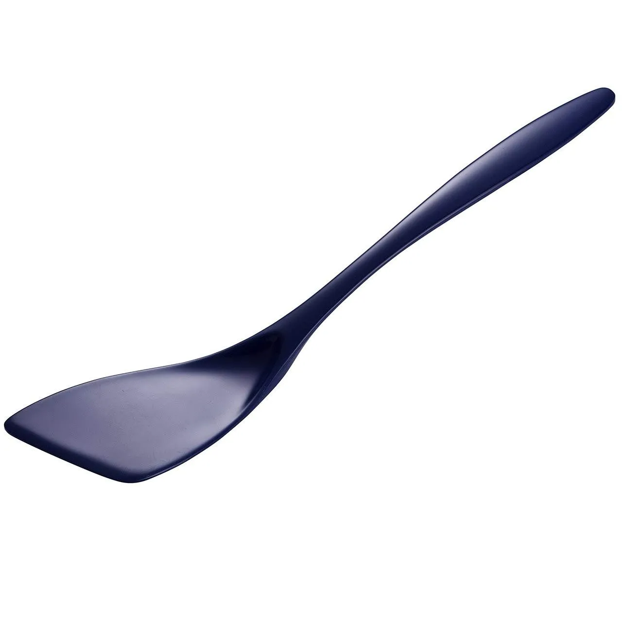 Hutzler 12.5 Inch Melamine Angled Solid Turner Spatula