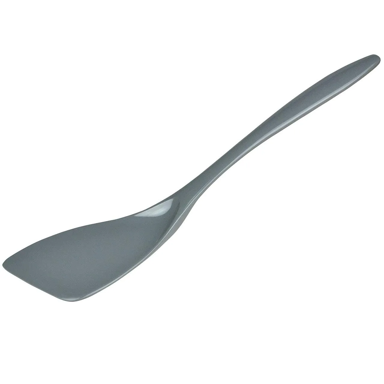 Hutzler 12.5 Inch Melamine Angled Solid Turner Spatula