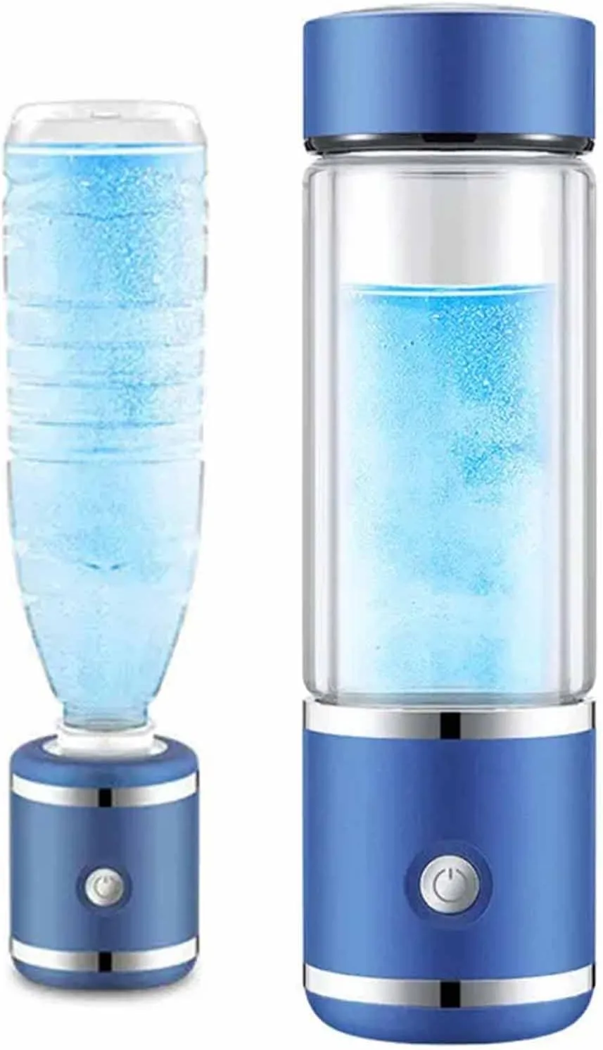 Hydrogen Water Bottle, High-Concentration Up to 1400-2000PPB, Rechargeable Portable Hydrogen Water Generator, for Home Travel, Improve Mind Body
