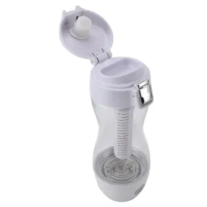 Hydrogen Water Bottle, PCTG USB Portable 350ml Cup for Home Fitness Office Travel, 1200PPB Three Minute Hydrogen Production