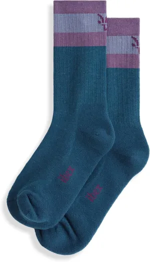 IBEX Merino Wool Traverse Unisex Hiking Socks | Crew Socks with Seamless Toe & Arch Support | Odor-Resistant Trekking Socks
