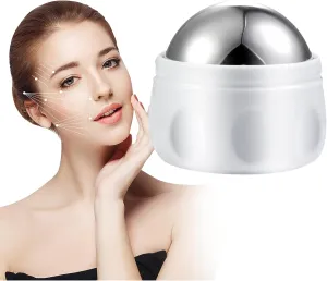 Ice Roller Gua Sha for Facials, Stainless Steel Gua Sha Facial Tools